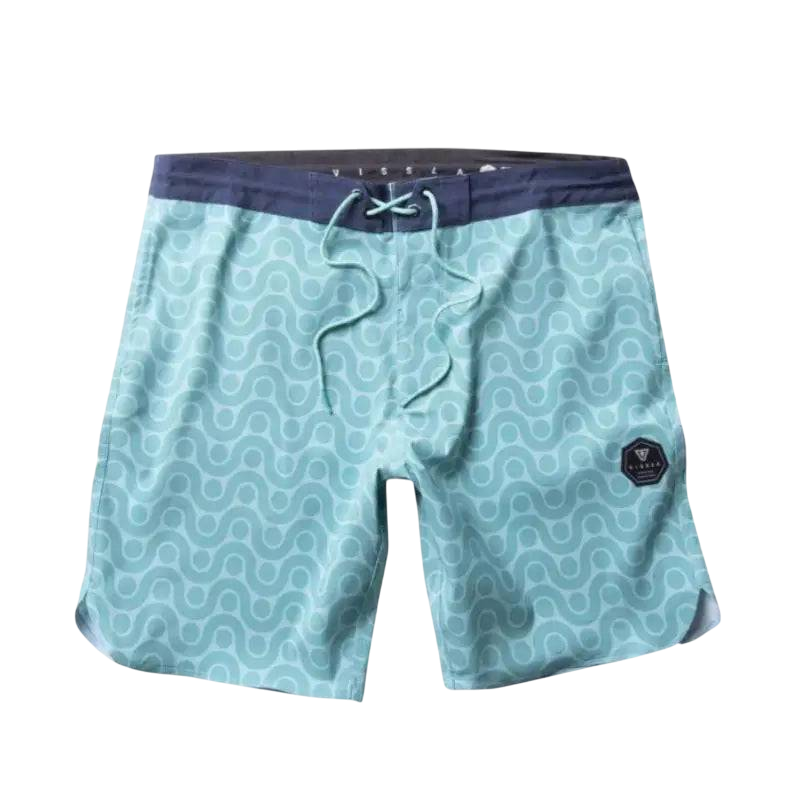 VISSLA Boardshorts BOY WASHOUT 17" Jade Color - CLOTHING - [Surfboards Surf Shop and Clothing Boutique Honolulu]