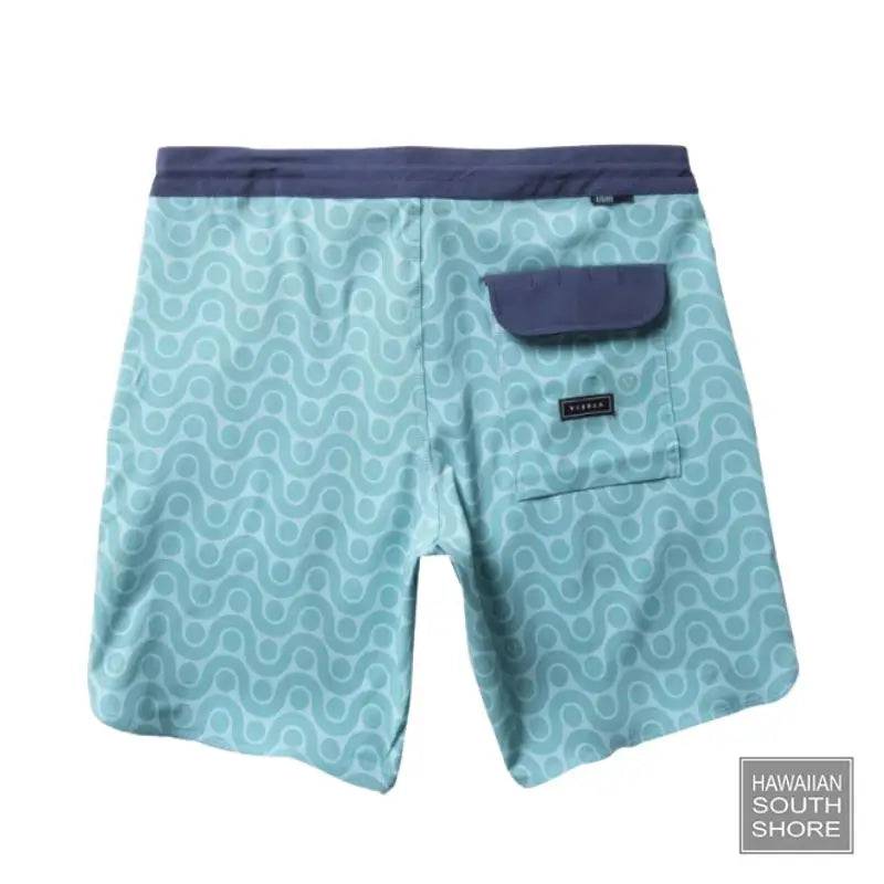 VISSLA Boardshorts BOY WASHOUT 17" Jade Color - CLOTHING - [Surfboards Surf Shop and Clothing Boutique Honolulu]