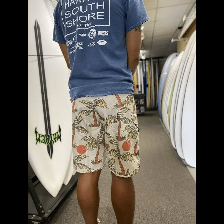 VISSLA Boardshorts El Tigre 30-34 Dune Color - CLOTHING - [Surfboards Surf Shop and Clothing Boutique Honolulu]