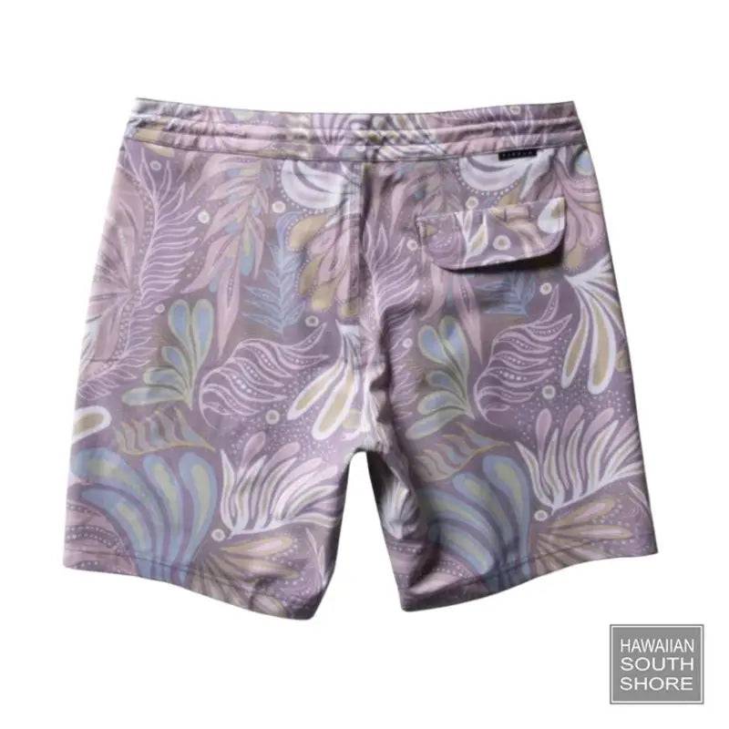 VISSLA Boardshorts JUNGLE NIGHT 17.5&quot; 30-36 Clay color - CLOTHING - [Surfboards Surf Shop and Clothing Boutique Honolulu]