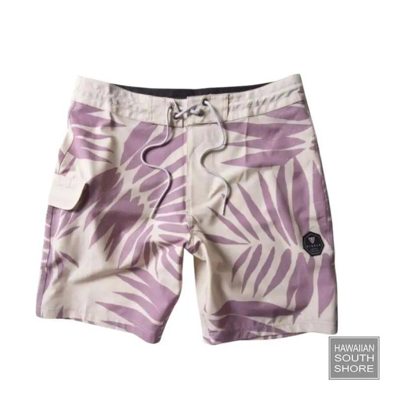 VISSLA Boardshorts PALM GRANDE 18.5&quot; Dusty Rose - CLOTHING - [Surfboards Surf Shop and Clothing Boutique Honolulu]