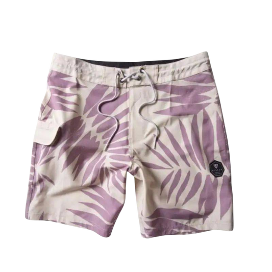 VISSLA Boardshorts PALM GRANDE 18.5" Dusty Rose - CLOTHING - [Surfboards Surf Shop and Clothing Boutique Honolulu]