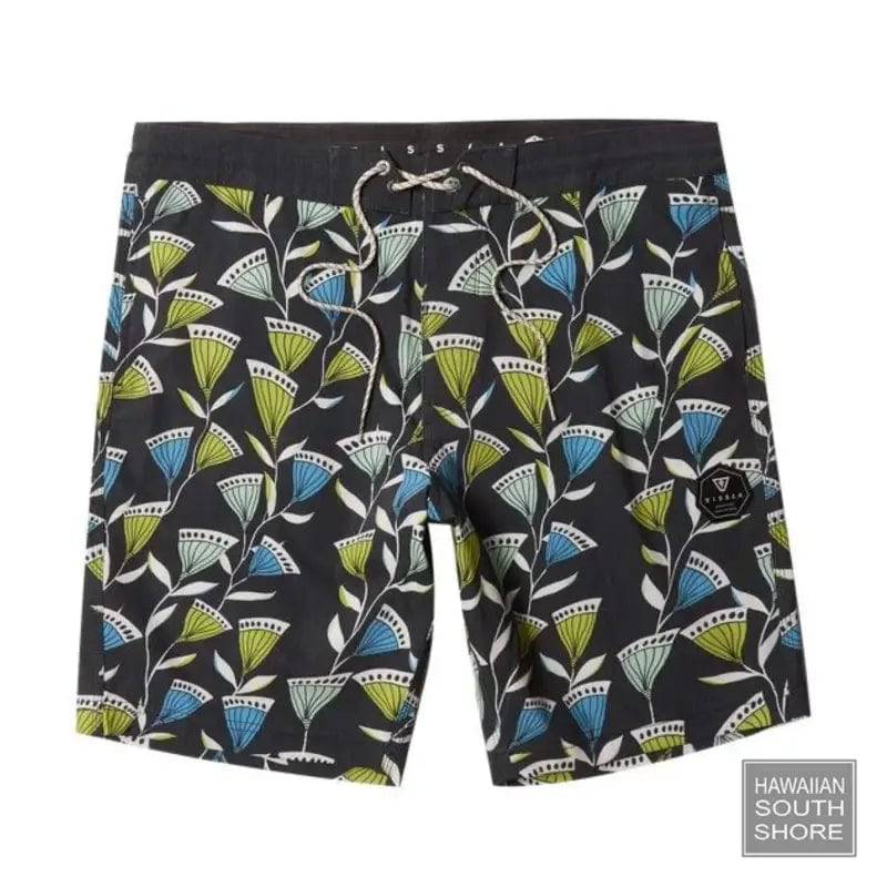 VISSLA Boardshorts Pono 18.5&quot; 29-34 PHANTOM - CLOTHING - [Surfboards Surf Shop and Clothing Boutique Honolulu]