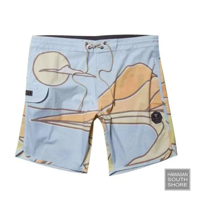 VISSLA Boardshorts Real Fun Eyes 28-31 Aqua Color - CLOTHING - [Surfboards Surf Shop and Clothing Boutique Honolulu]