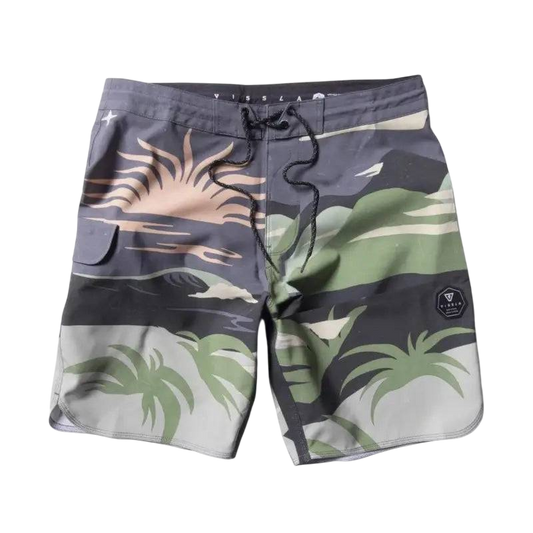 VISSLA Boardshorts SEASCAPE 18.5" Phantom - CLOTHING - [Surfboards Surf Shop and Clothing Boutique Honolulu]