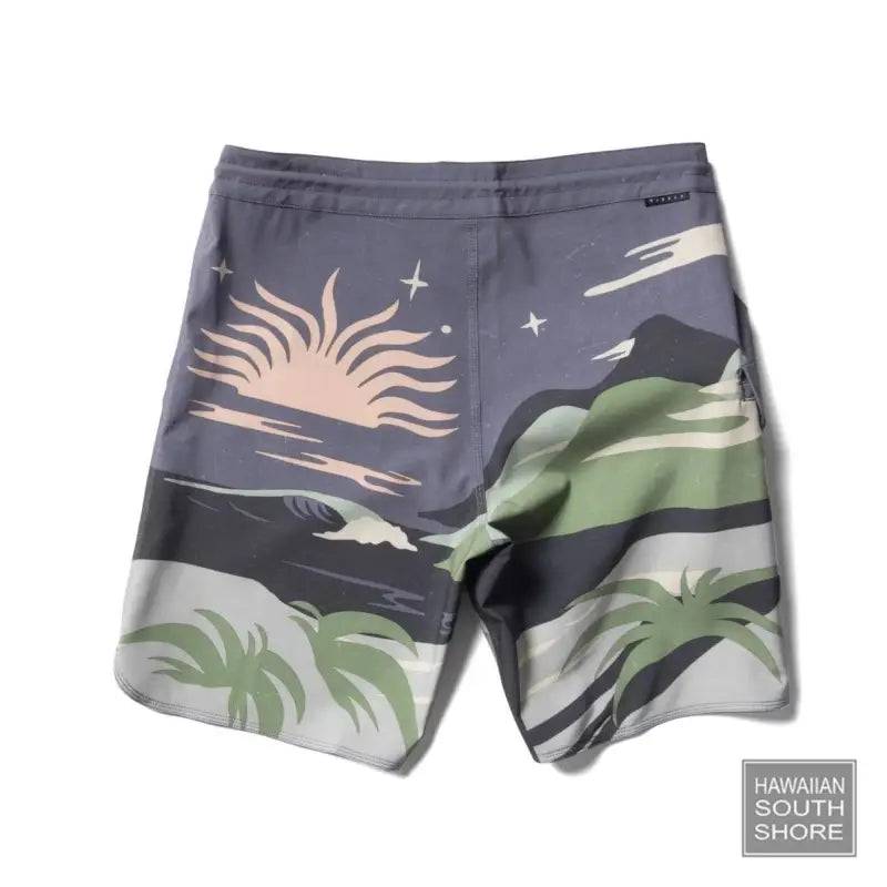 VISSLA Boardshorts SEASCAPE 18.5&quot; Phantom - CLOTHING - [Surfboards Surf Shop and Clothing Boutique Honolulu]