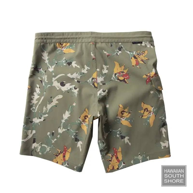 VISSLA Boardshorts Sight Study 18.5&quot;  29-35 Olive - CLOTHING - [Surfboards Surf Shop and Clothing Boutique Honolulu]