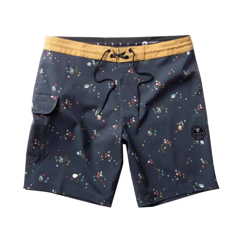 VISSLA Boardshorts Slow Rider 18.5" 28-34 Graphite - CLOTHING - [Surfboards Surf Shop and Clothing Boutique Honolulu]