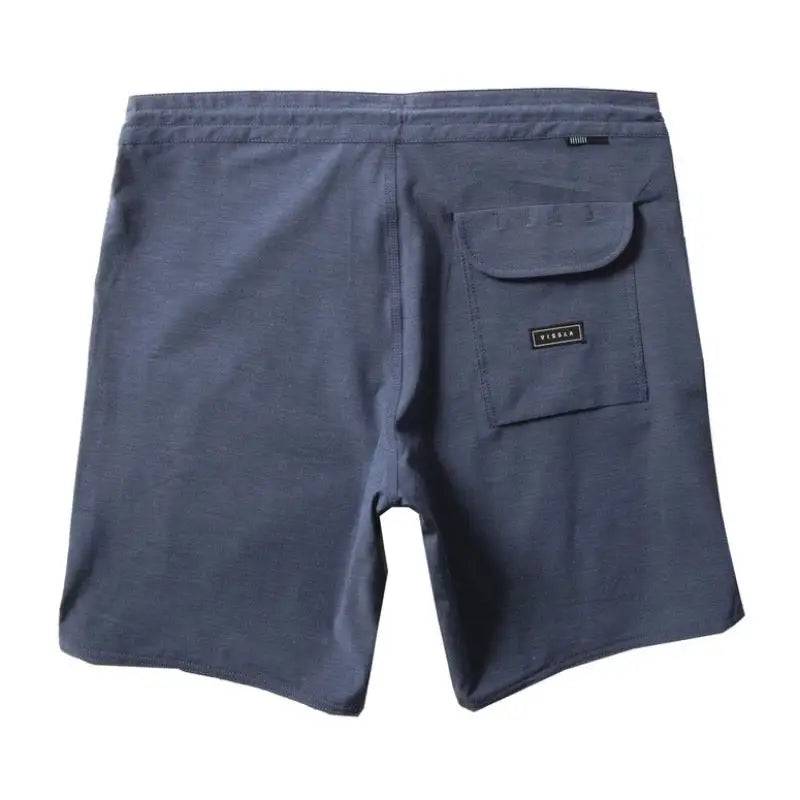 VISSLA Boardshorts Solid Sets 18.5" 28-33 Dark Denim - CLOTHING - [Surfboards Surf Shop and Clothing Boutique Honolulu]