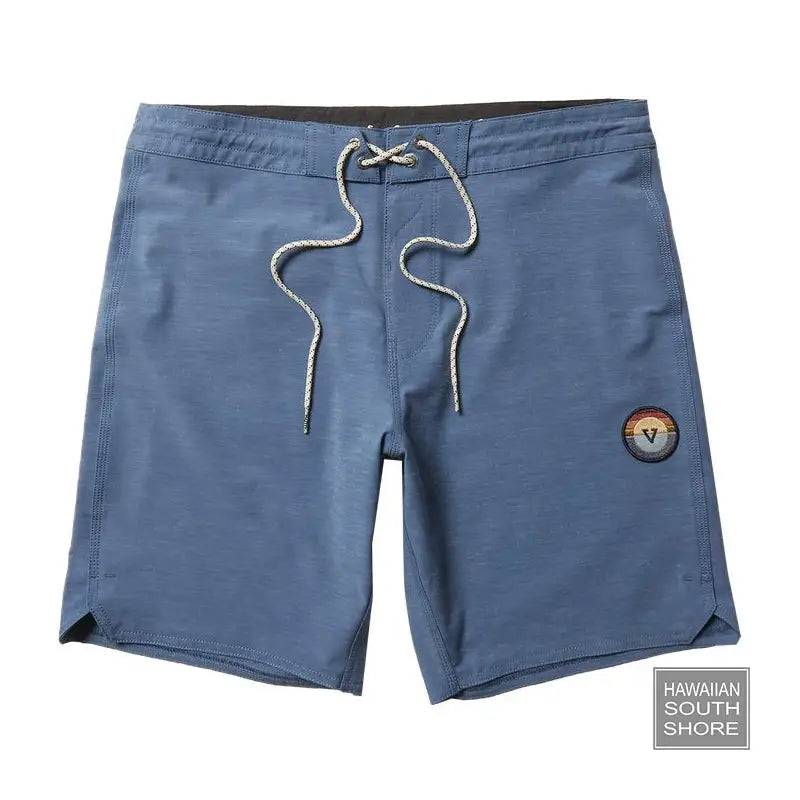 VISSLA Boardshorts Solid Sets 18.5" 29-36 Blue Color - CLOTHING - [Surfboards Surf Shop and Clothing Boutique Honolulu]