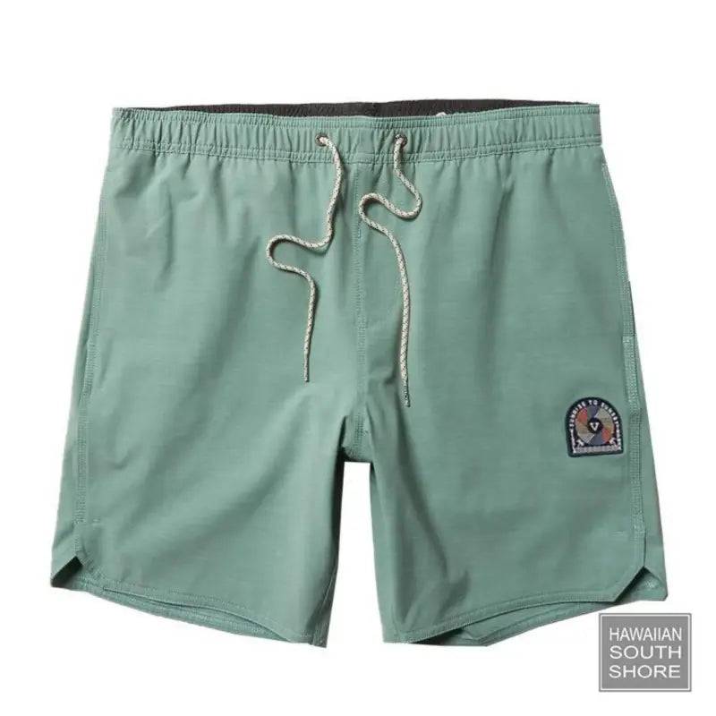 VISSLA Boardshorts Solid Sets 29-32 Jade Heather Color - CLOTHING - [Surfboards Surf Shop and Clothing Boutique Honolulu]