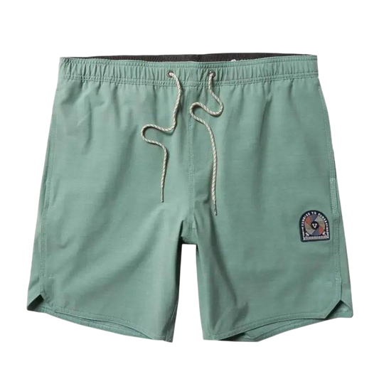 VISSLA Boardshorts Solid Sets 29-32 Jade Heather Color - CLOTHING - [Surfboards Surf Shop and Clothing Boutique Honolulu]