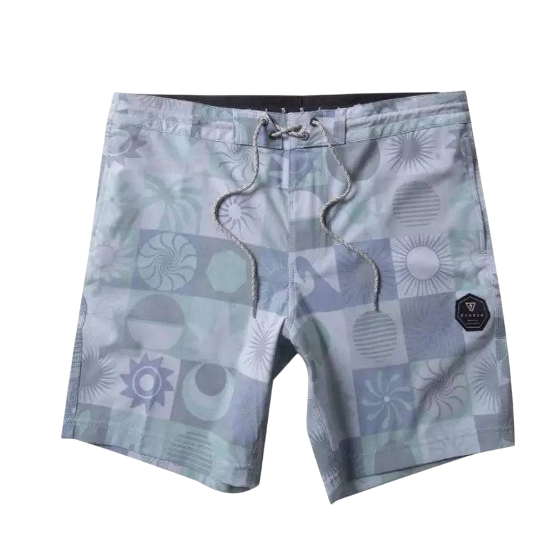 VISSLA Boardshorts Sun Dialed 17.5" 29-34 Aqua Color - CLOTHING - [Surfboards Surf Shop and Clothing Boutique Honolulu]