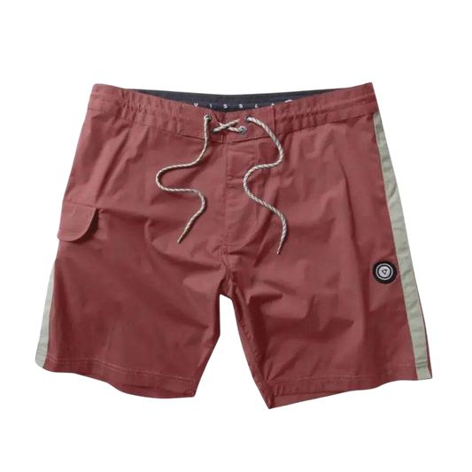 VISSLA Boardshorts TRIP OUT 17.5" Red Wash - CLOTHING - [Surfboards Surf Shop and Clothing Boutique Honolulu]