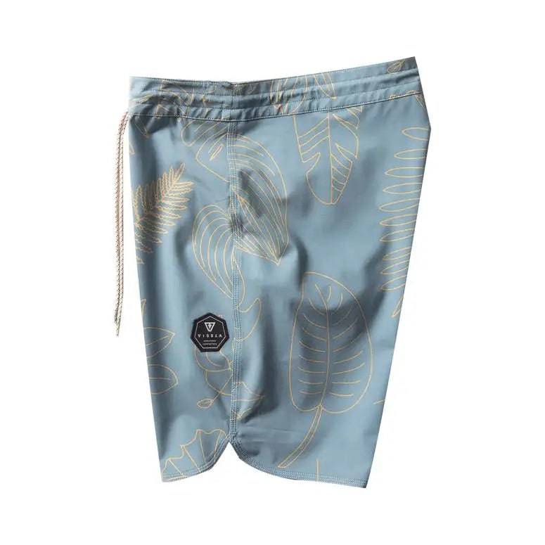 VISSLA Boardshorts Tropical Pleasures 18.5" 29-34 Storm Blue - CLOTHING - [Surfboards Surf Shop and Clothing Boutique Honolulu]