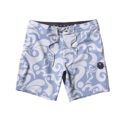 VISSLA Boardshorts TULUM TOWN 17.5" Royal Wash - CLOTHING - [Surfboards Surf Shop and Clothing Boutique Honolulu]