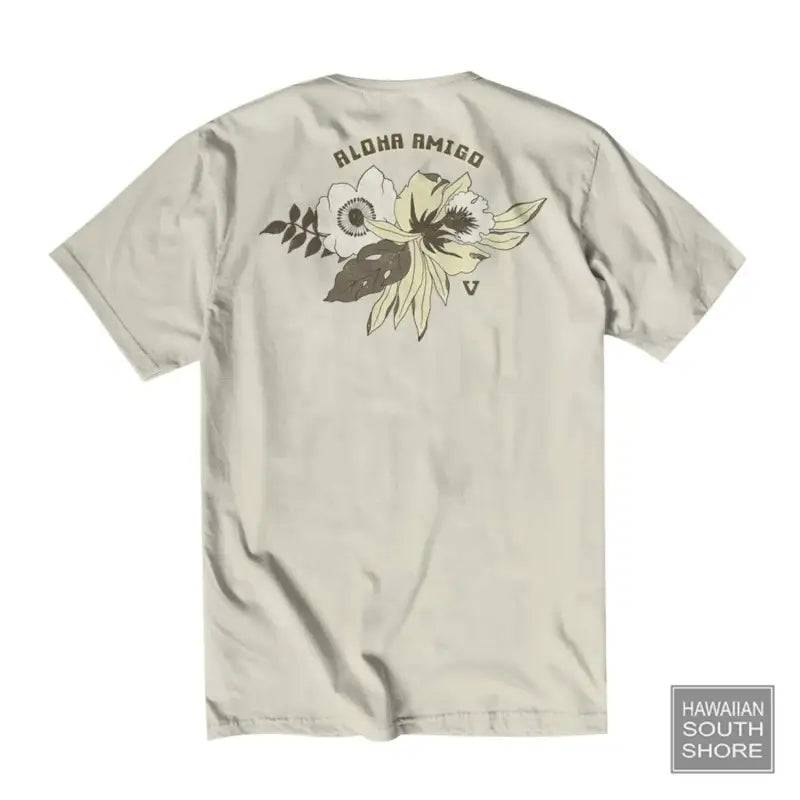 Vissla T-Shirt Aloha Amigo Pocket Mens Small-XLarge Bone - CLOTHING - [Surfboards Surf Shop and Clothing Boutique Honolulu]