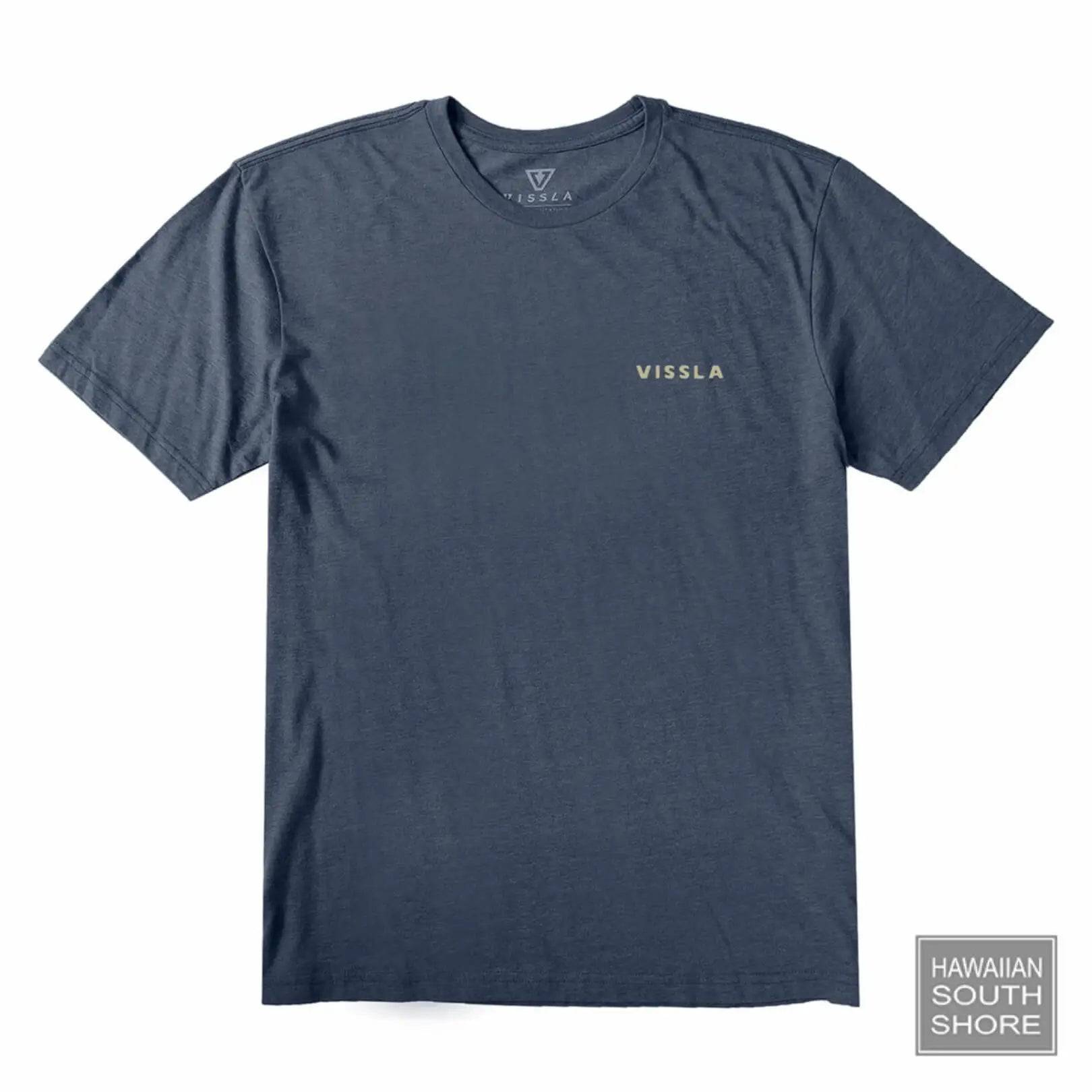 Vissla T-Shirt Hideway Youth Small-XLarge Navy Heather - CLOTHING - [Surfboards Surf Shop and Clothing Boutique Honolulu]