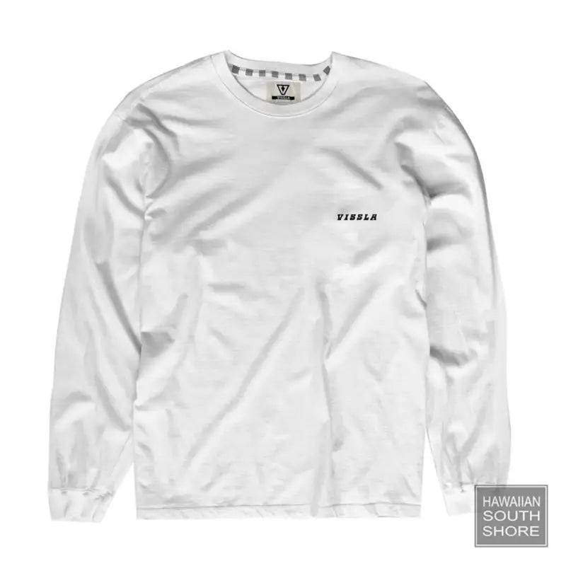 Vissla T-Shirt Portals Men's Long Sleeves Medium-XLarge White - CLOTHING - [Surfboards Surf Shop and Clothing Boutique Honolulu]