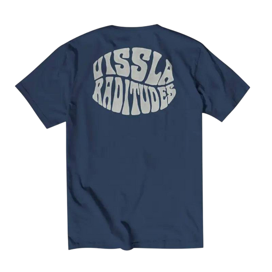 Vissla T-Shirt Raditude Mens Small-XLarge Dark Denim - CLOTHING - [Surfboards Surf Shop and Clothing Boutique Honolulu]