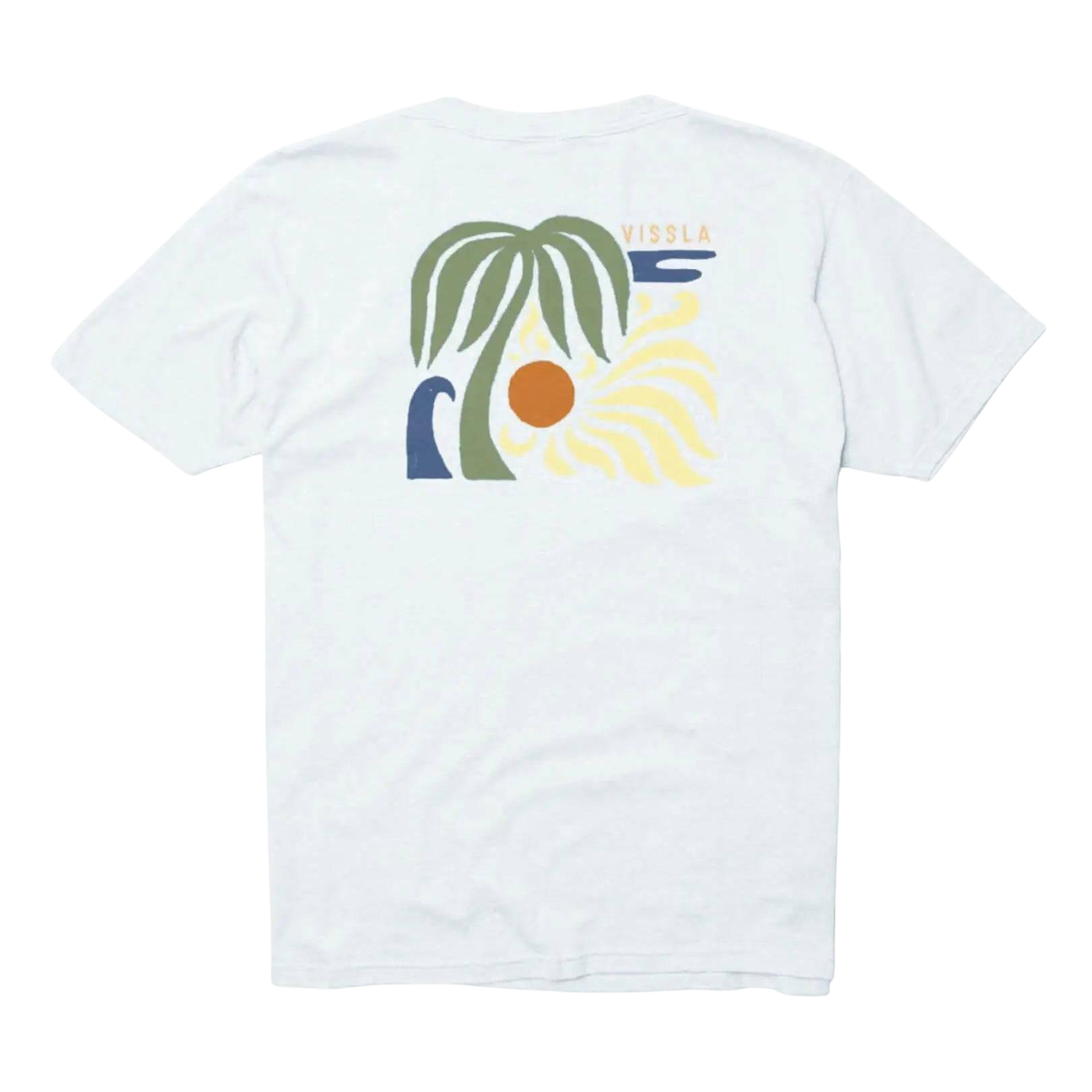 Vissla T-Shirt Sunray Snow Youth Small-XLarge White - CLOTHING - [Surfboards Surf Shop and Clothing Boutique Honolulu]