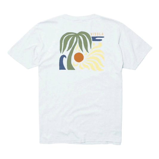 Vissla T-Shirt Sunray Snow Youth Small-XLarge White - CLOTHING - [Surfboards Surf Shop and Clothing Boutique Honolulu]