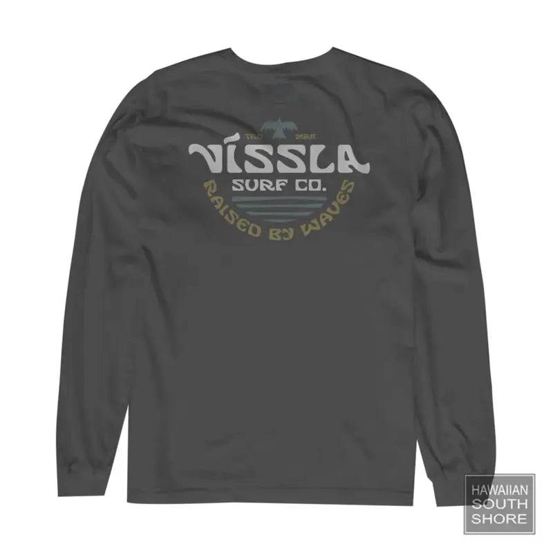 Vissla T-Shirt West Wind Men's Long Sleeves Medium-Large Phantom - CLOTHING - [Surfboards Surf Shop and Clothing Boutique Honolulu]