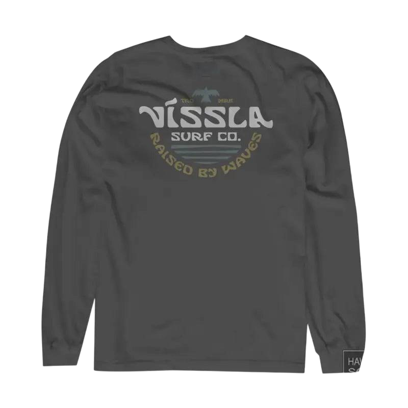 Vissla T-Shirt West Wind Men's Long Sleeves Medium-Large Phantom - CLOTHING - [Surfboards Surf Shop and Clothing Boutique Honolulu]