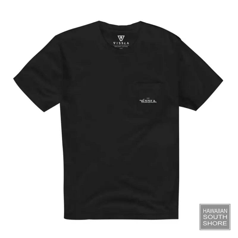 Vissla T-Shirt West Wind Pocket Mens Small-XLarge Black - CLOTHING - [Surfboards Surf Shop and Clothing Boutique Honolulu]