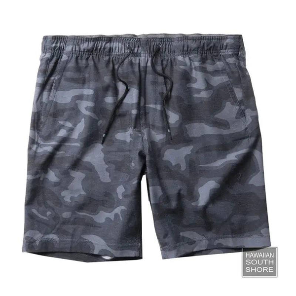 VISSLA Walkshorts Hemp No See Ums Eco Elastic 18&quot;/Small-XLarge Graphite Camo - CLOTHING - [Surfboards Surf Shop and Clothing Boutique Honolulu]