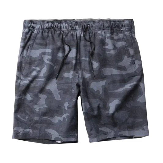 VISSLA Walkshorts Hemp No See Ums Eco Elastic 18"/Small-XLarge Graphite Camo - CLOTHING - [Surfboards Surf Shop and Clothing Boutique Honolulu]