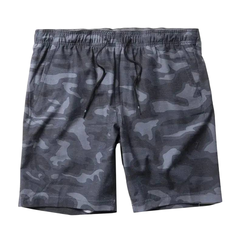 VISSLA Walkshorts Hemp No See Ums Eco Elastic 18"/Small-XLarge Graphite Camo - CLOTHING - [Surfboards Surf Shop and Clothing Boutique Honolulu]