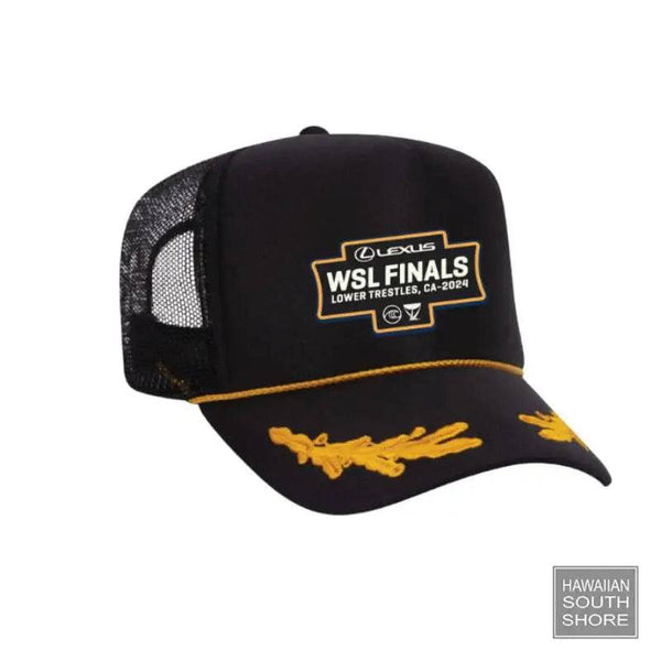 Florence Marine X Vissla WSL Finals Hat Trucker Black - SHOP SURF ACC. - [Surfboards Surf Shop and Clothing Boutique Honolulu]