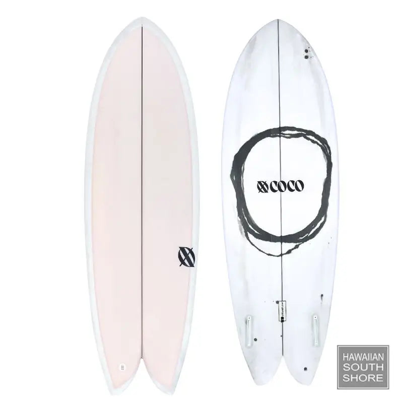 5’3 x 19.88 2.44 V31.3 Light Pink Shortboard Surfboards Surf Shop and Clothing Boutique Honolulu