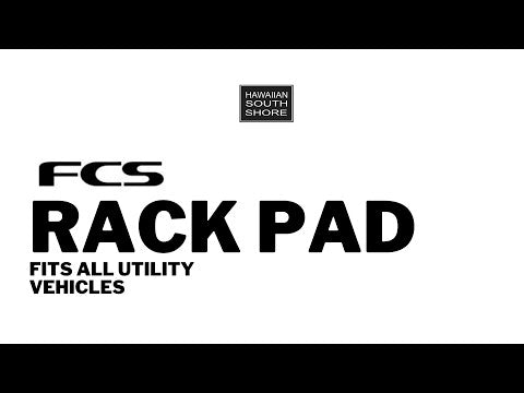 FCS Rack Pads Black 470mm